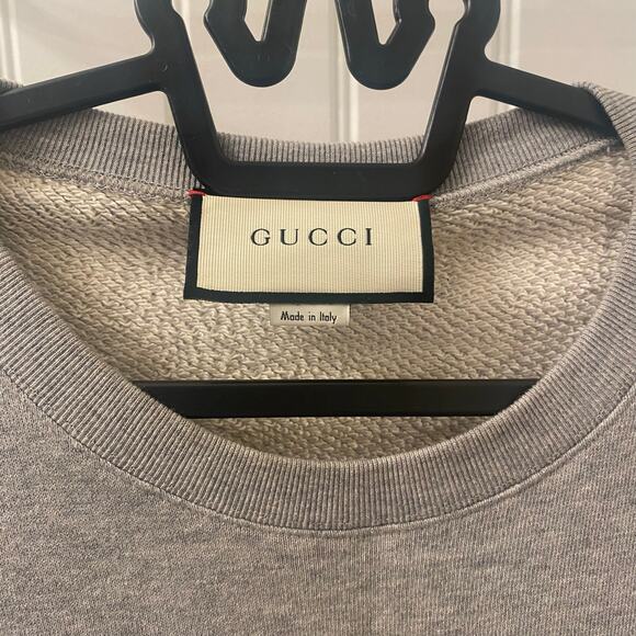 Gucci x Disney Three Pigs Color Block Sweatshirt Size Medium - Picture 4 of 7